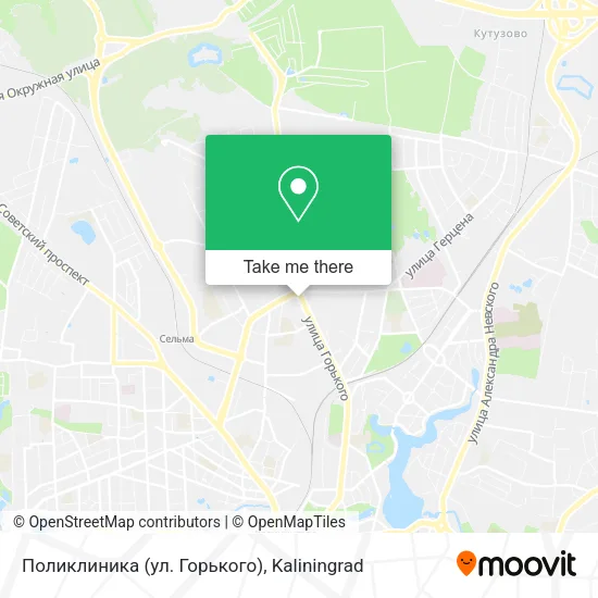 Поликлиника (ул. Горького) map