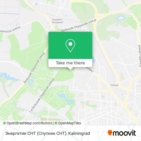 Энергетик СНТ (Спутник СНТ) map