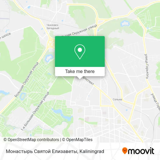 Монастырь Святой Елизаветы map