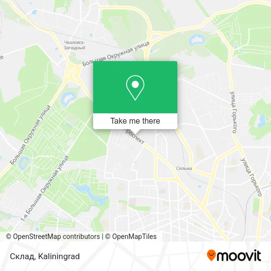 Склад map