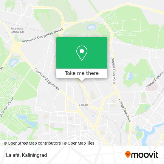 Lalafit map