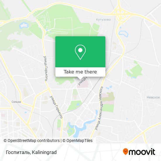 Госпиталь map