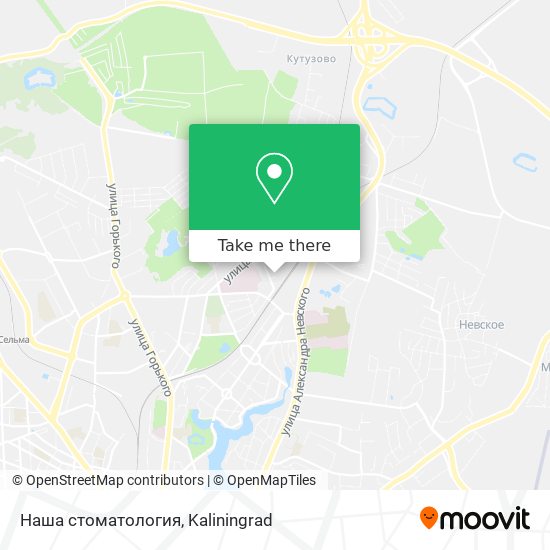 Наша стоматология map