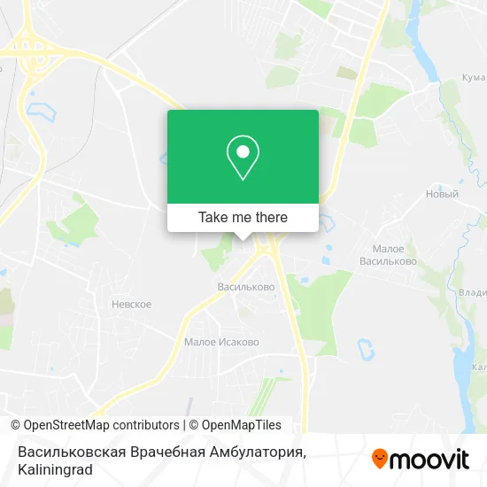 Васильковская Врачебная Амбулатория map