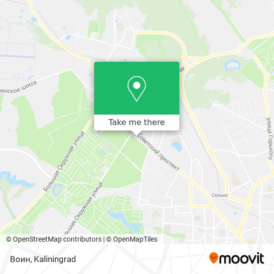 Воин map
