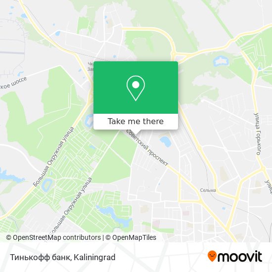 Тинькофф банк map