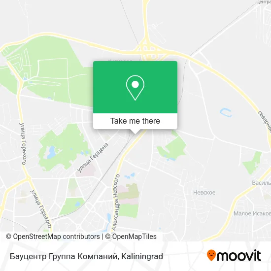 Бауцентр Группа Компаний map