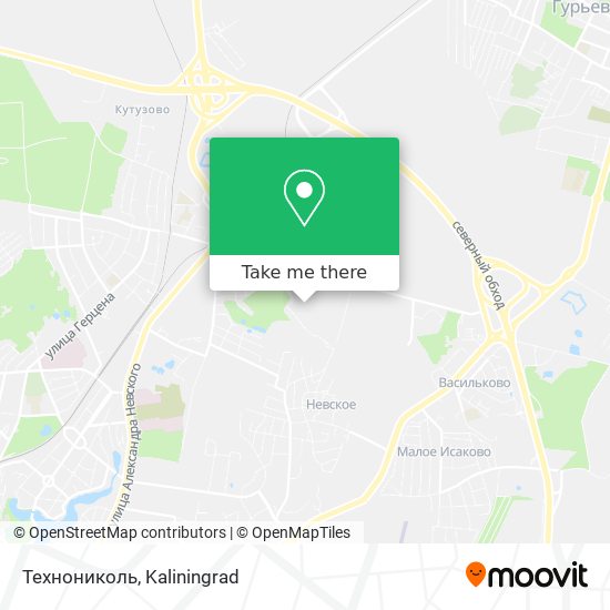 Технониколь map