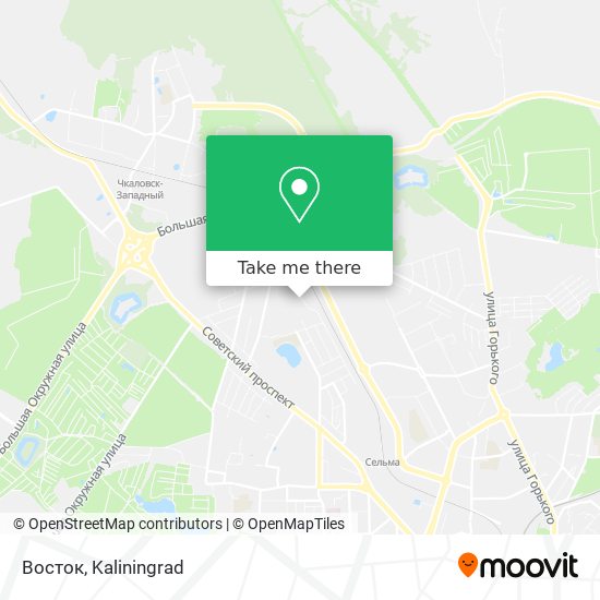 Восток map