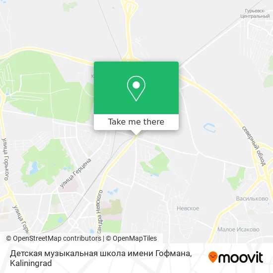 Детская музыкальная школа имени Гофмана map