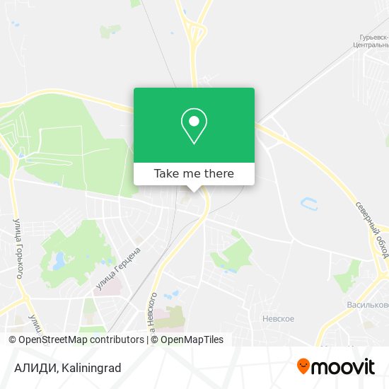 АЛИДИ map