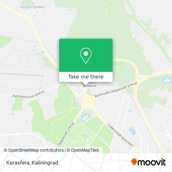 Kerasfera map