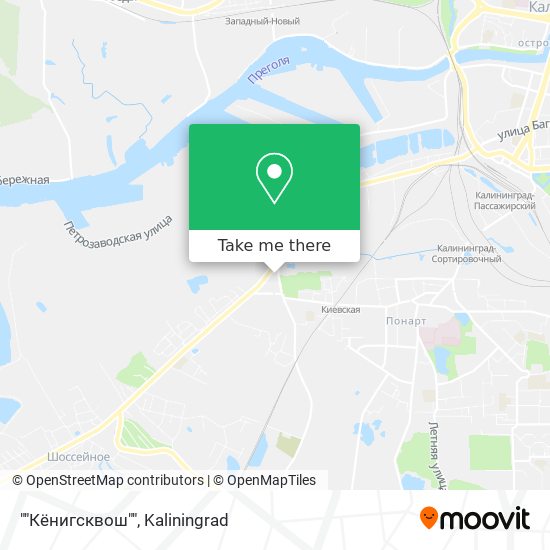 ""Кёнигсквош"" map