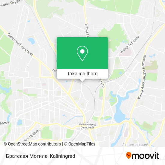 Братская Могила map