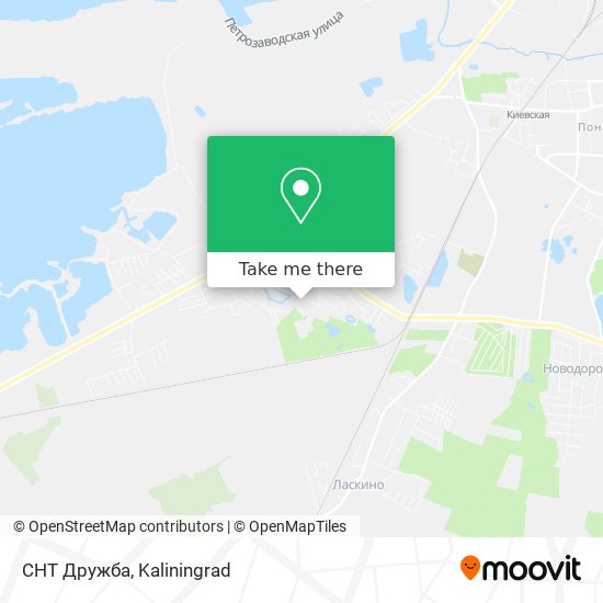 СНТ Дружба map