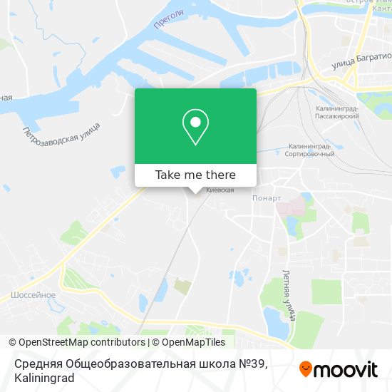 Средняя Общеобразовательная школа №39 map