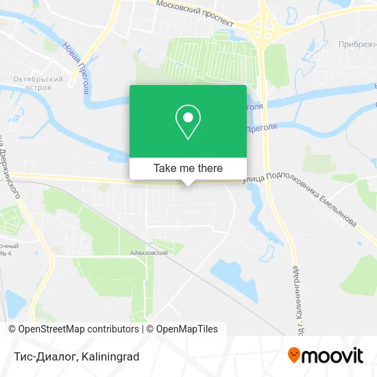 Тис-Диалог map