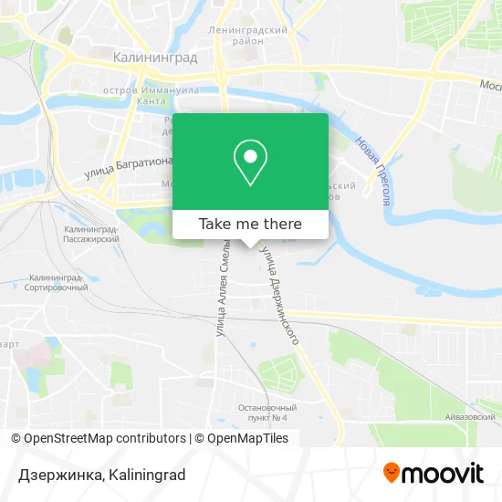 Дзержинка map
