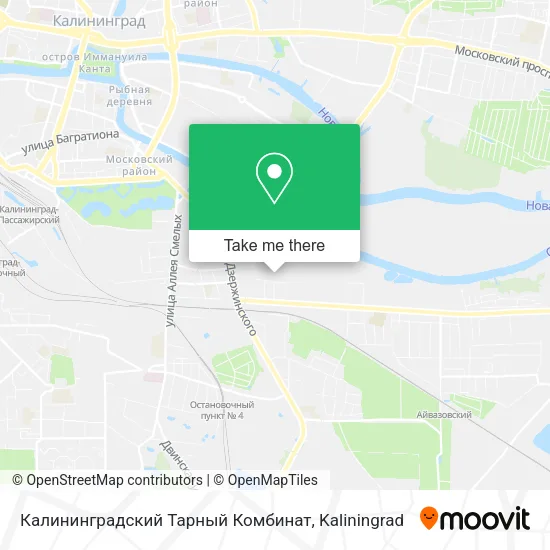 Калининградский Тарный Комбинат map