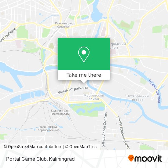 Portal Game Club map