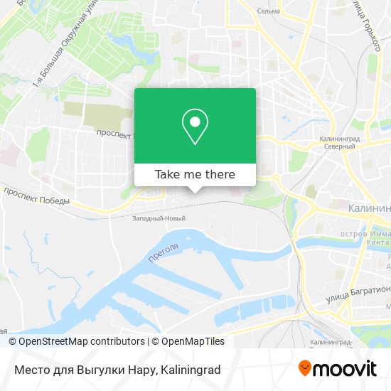 Место для Выгулки Нару map