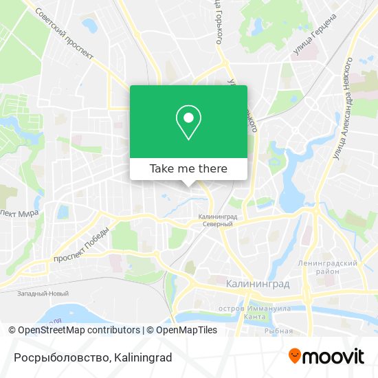 Росрыболовство map