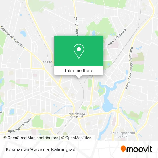 Компания Чистота map