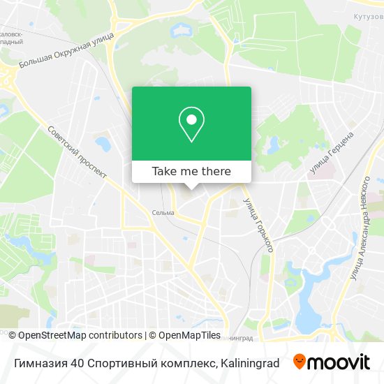 Гимназия 40 Спортивный комплекс map