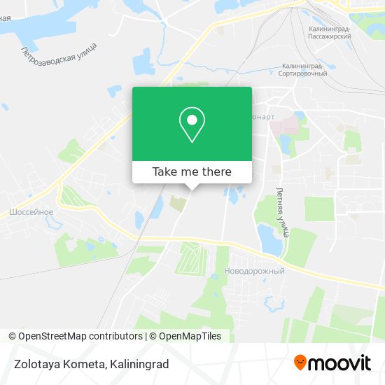 Zolotaya Kometa map