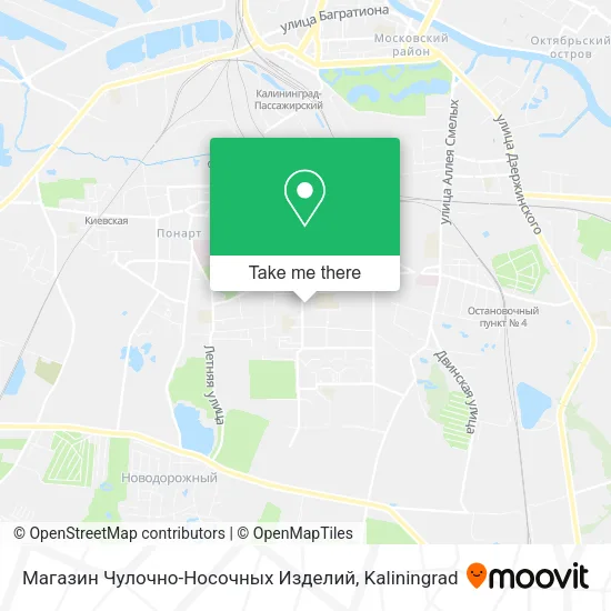 Магазин Чулочно-Носочных Изделий map