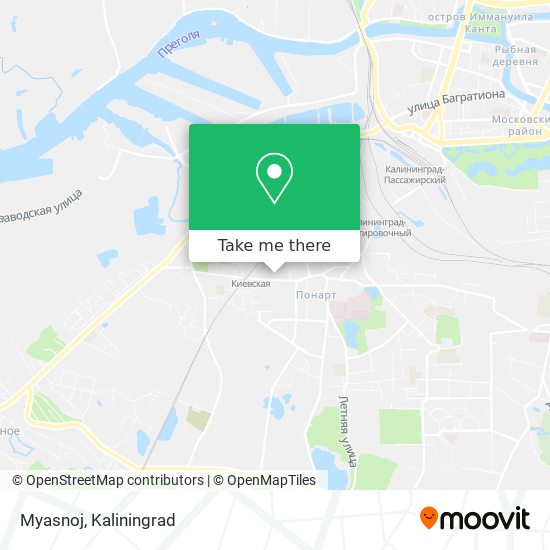 Myasnoj map