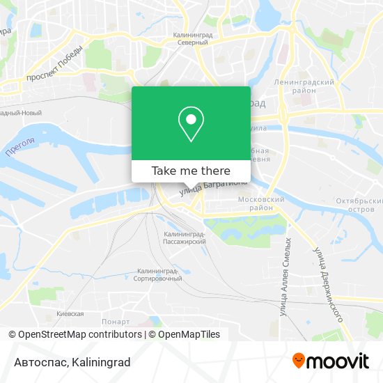 Автоспас map