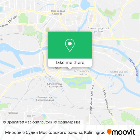 Мировые Судьи Московского района map