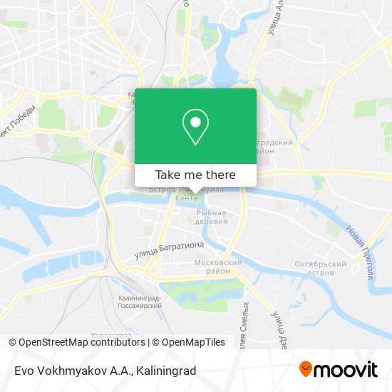 Evo Vokhmyakov A.A. map