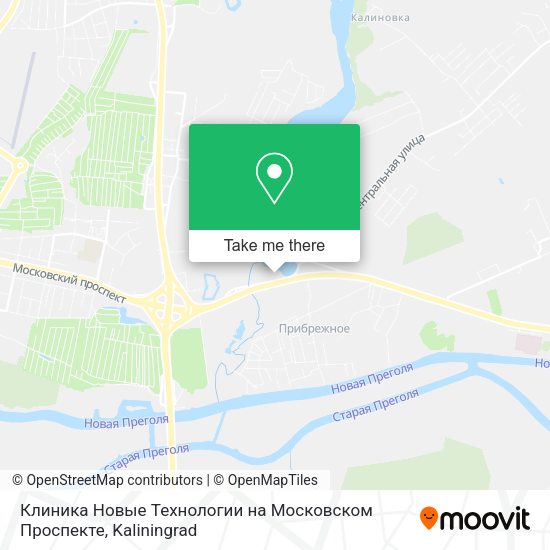 Клиника Новые Технологии на Московском Проспекте map