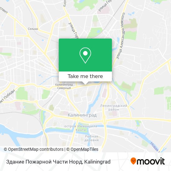 Здание Пожарной Части Норд map