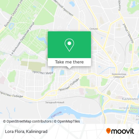 Lora Flora map