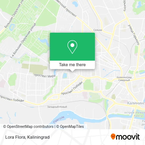 Lora Flora map