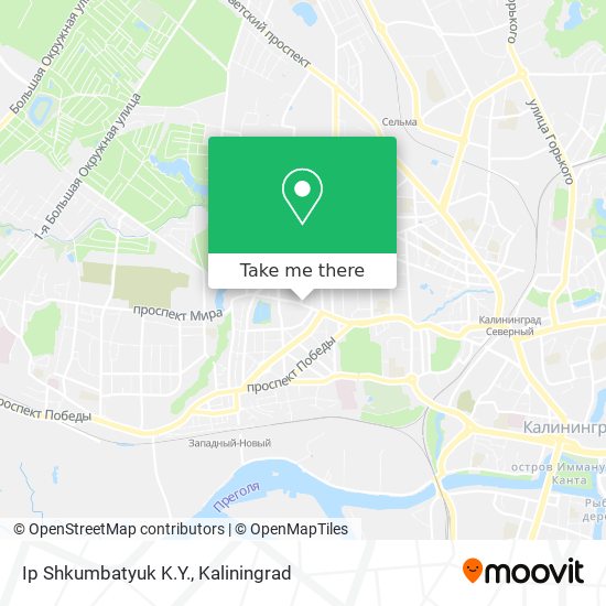 Ip Shkumbatyuk K.Y. map