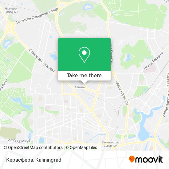 Керасфера map