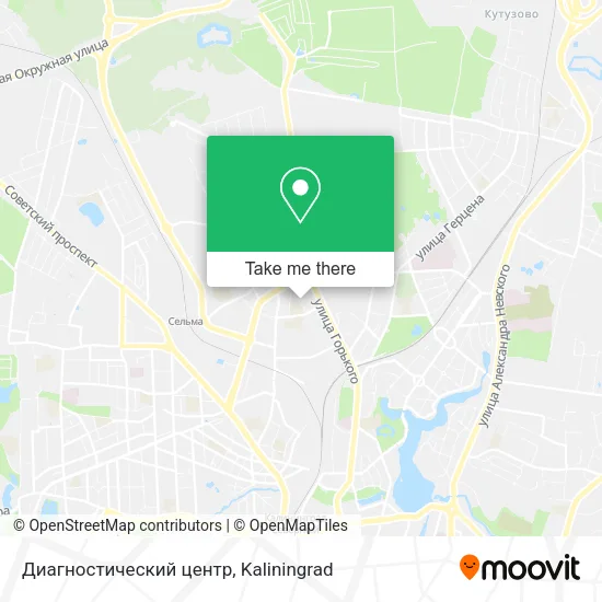 Диагностический центр map