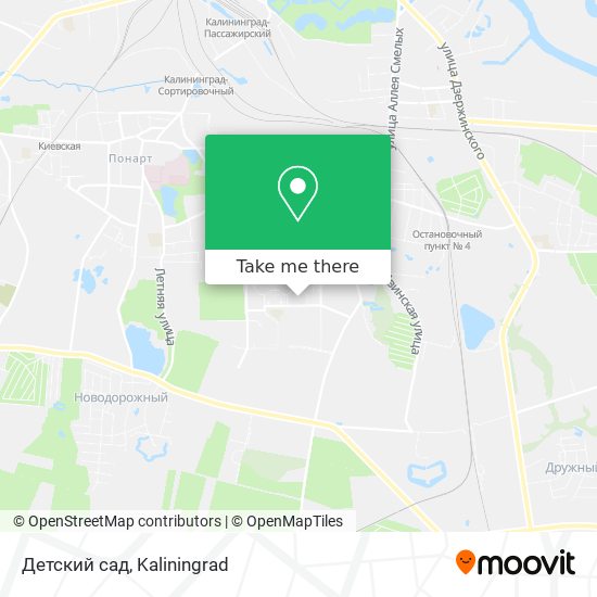 Детский сад map