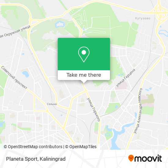 Planeta Sport map