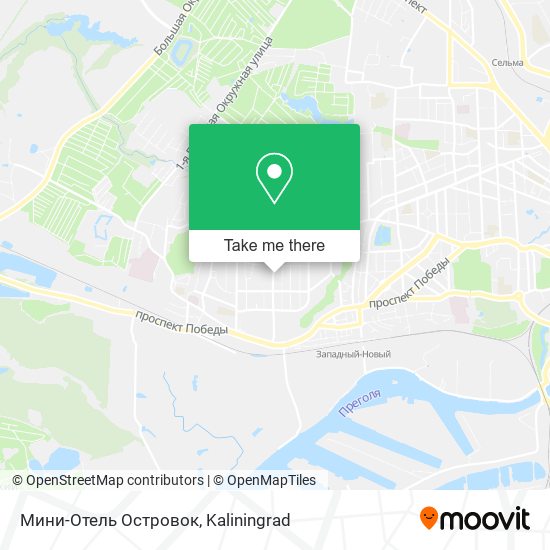 Мини-Oтель Островок map