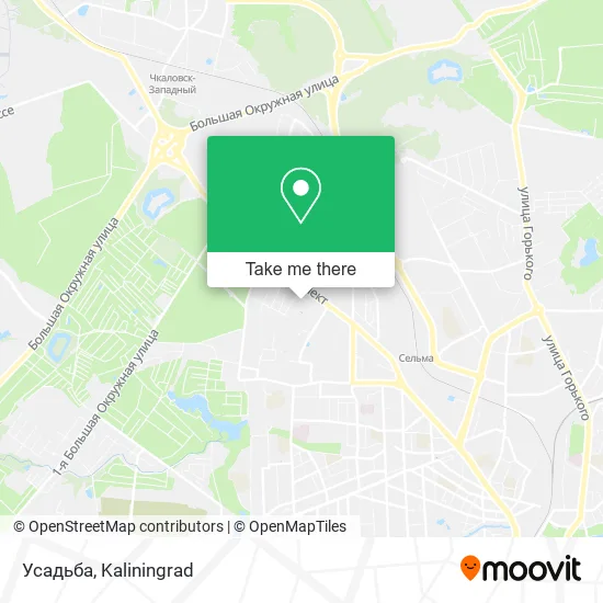 Усадьба map