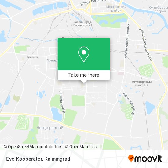 Evo Kooperator map