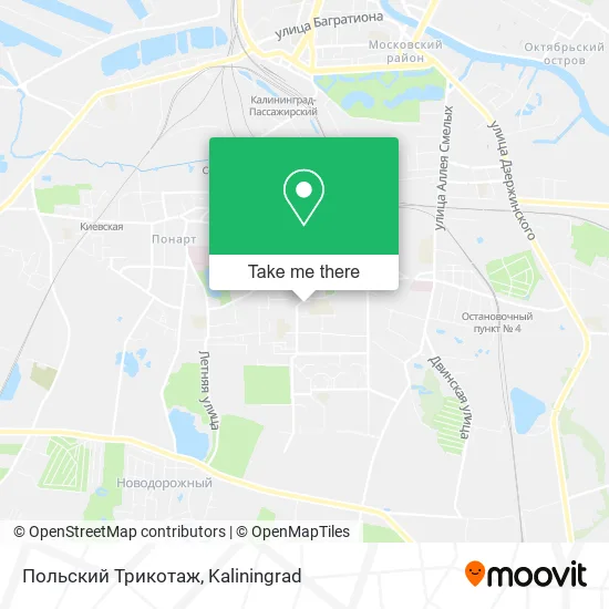 Польский Трикотаж map