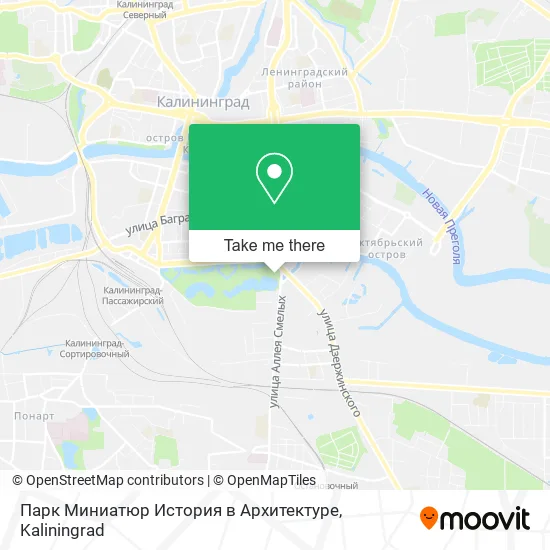 Парк Миниатюр История в Архитектуре map