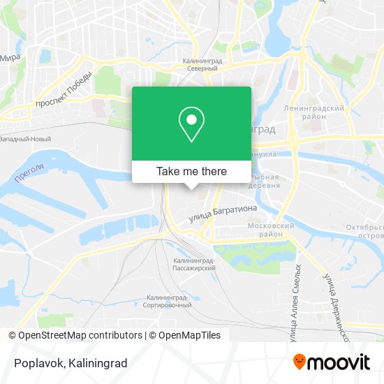 Poplavok map