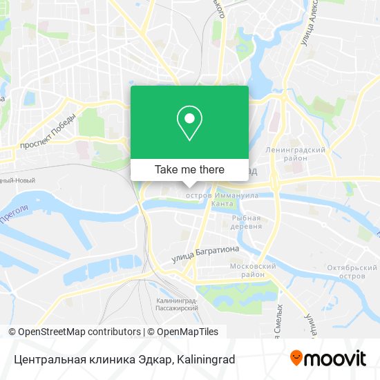 Центральная клиника Эдкар map